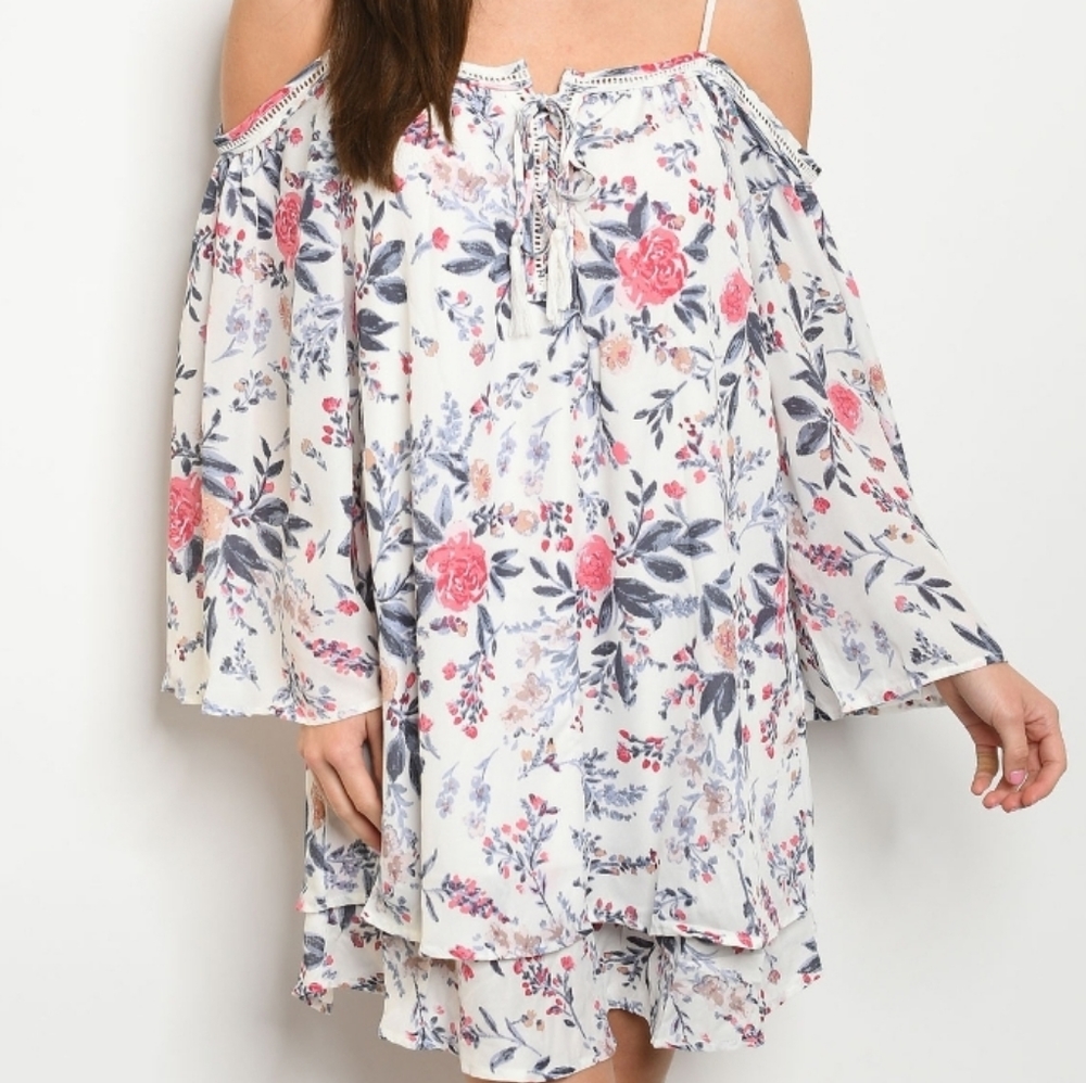 Off White Garden Dress